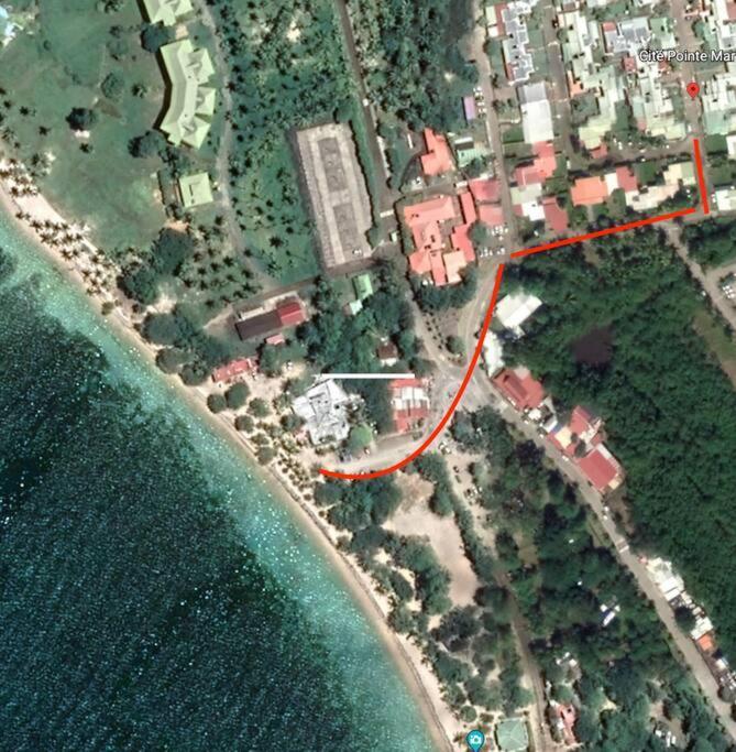 Maison Authentique A 300M De La Plage 圣安娜 外观 照片